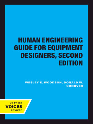 cover image of Human Engineering Guide for Equipment Designers
